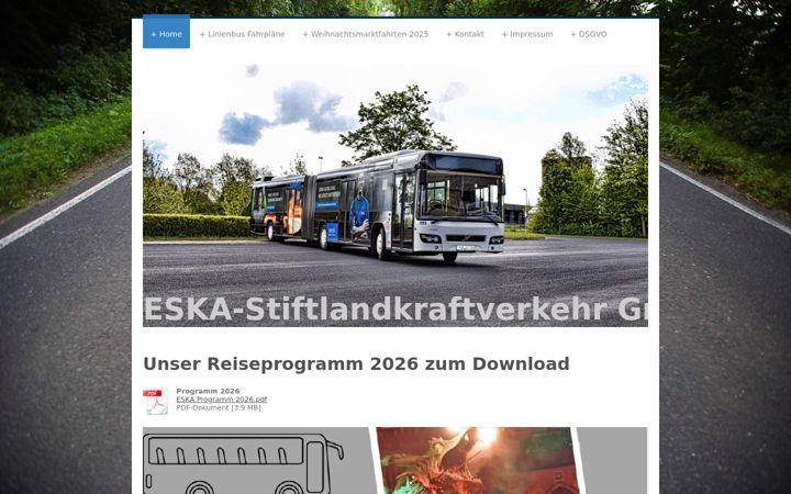Képernyőkép: eskabus.de