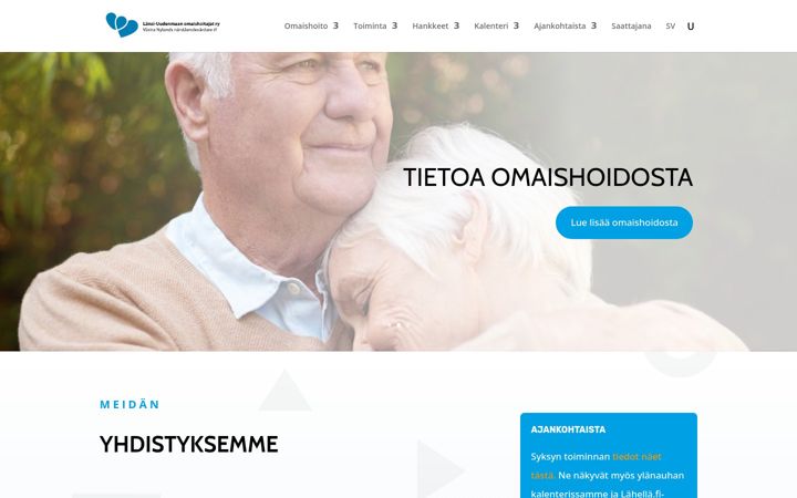 Captura de pantalla de eskaomaishoito.fi