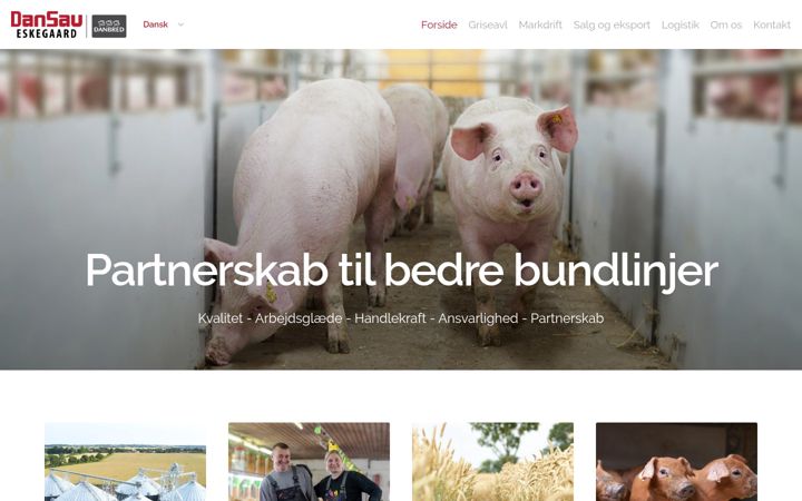 Ekrano kopija eskegaard.dk