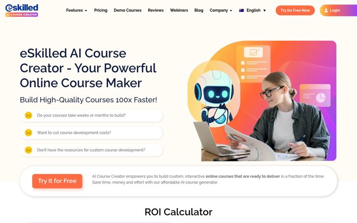 Zrzut ekranu eskilled.io