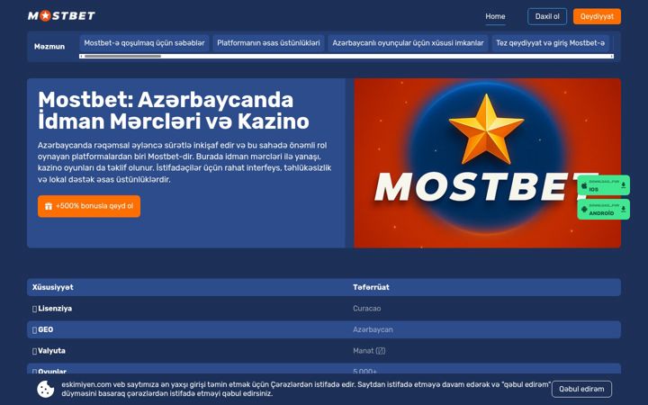 Screenshot of eskimiyen.com