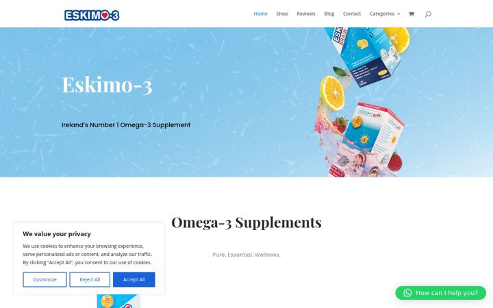Skærmbillede af eskimo3.ie