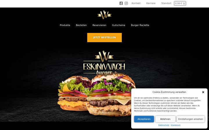 Skjermbilde av eskinivvach-eisenach.de