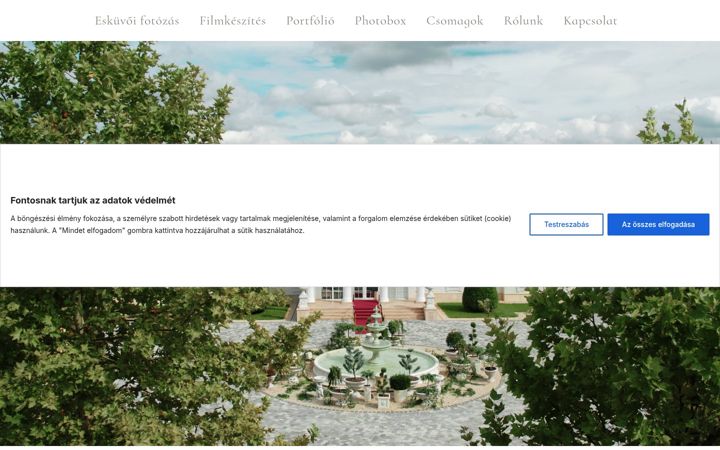 Kuvakaappaus sivustosta eskuvonktortenete.hu
