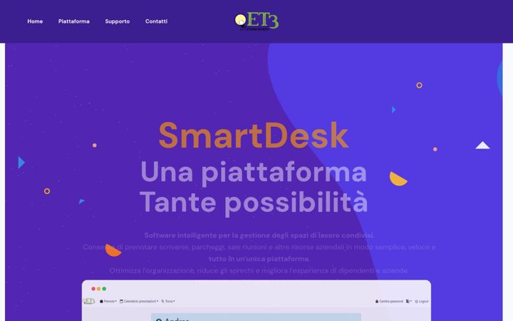 Screenshot of esmartdesk.com