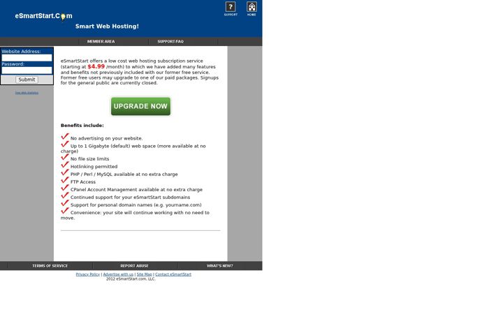 Screenshot of esmartstart.com