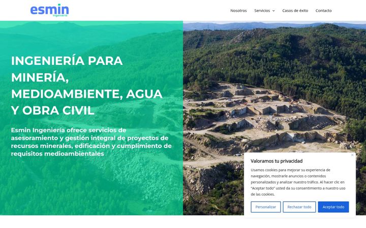 Capture d'écran de esminingenieria.com
