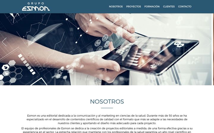 Screenshot του esmon.es