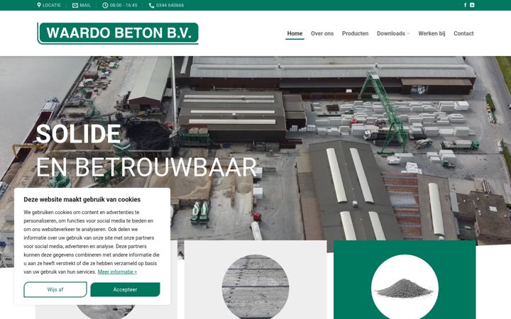 Screenshot ta' esmy-website.nl