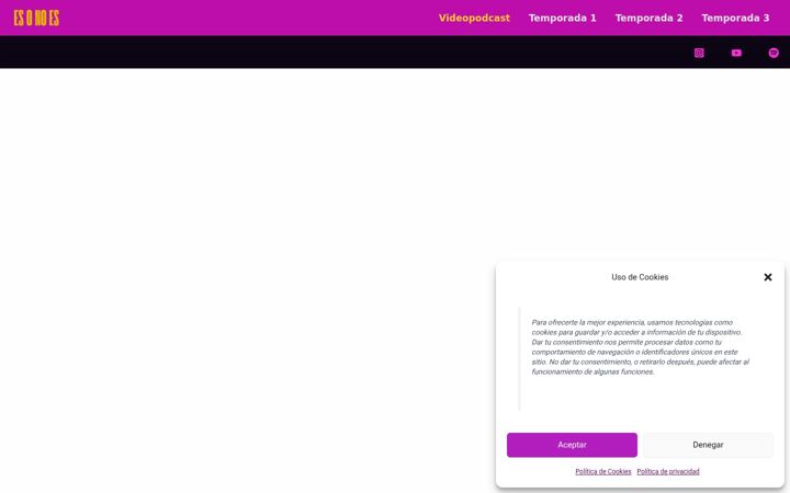 Screenshot του esonoesteatro.es
