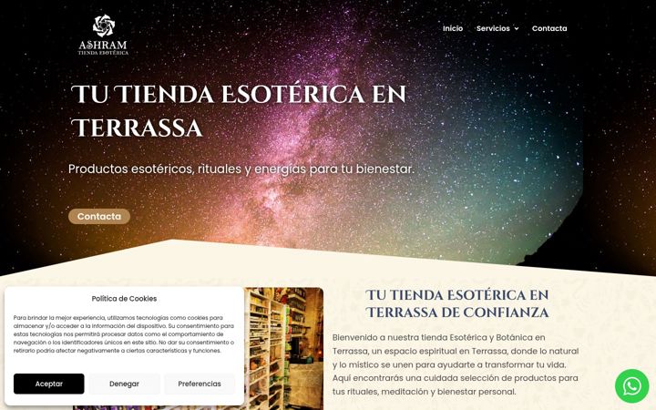 Screenshot του esotericaterrassa.es
