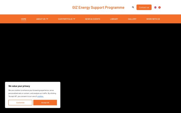 Screenshot of esp.org.vn