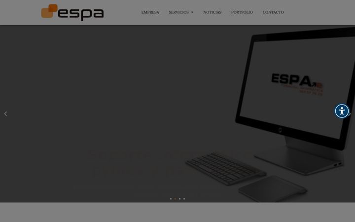 Snímek obrazovky espa.es