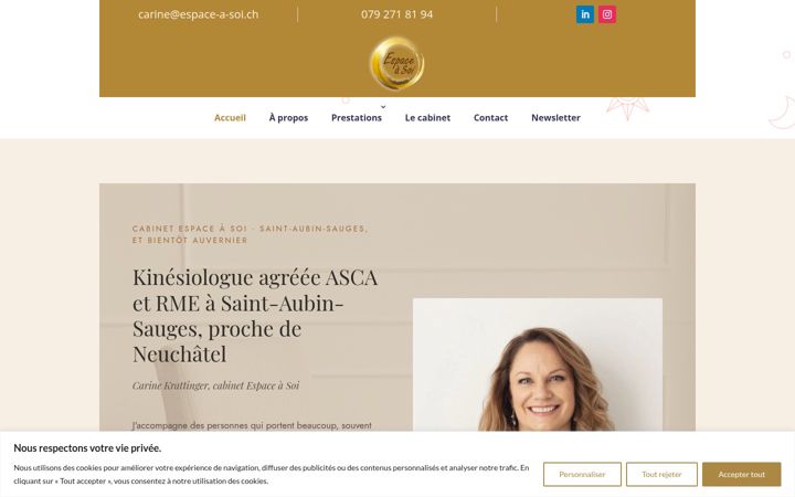 Ekrānuzņēmums no espace-a-soi.ch