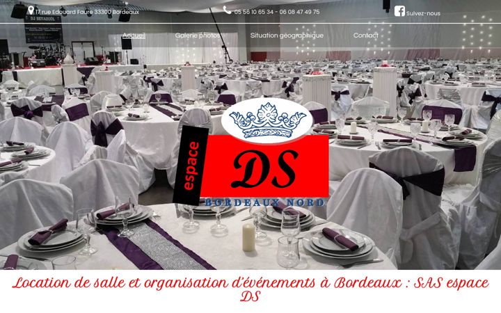 Skærmbillede af espace-ds.fr