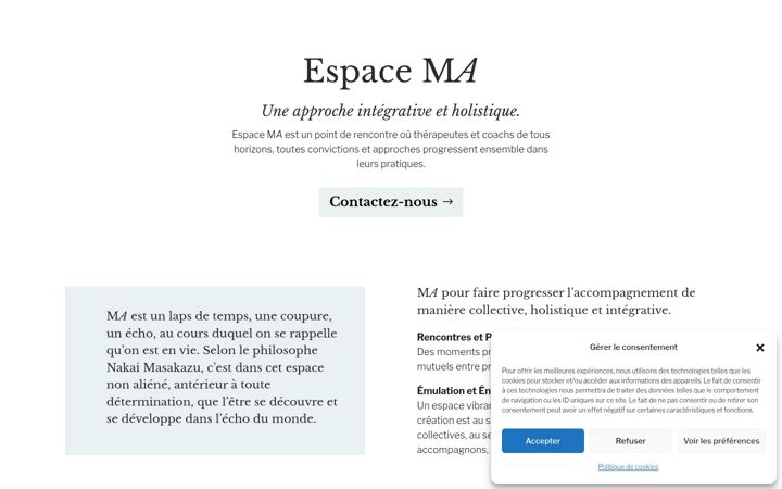 Képernyőkép: espace-ma.org