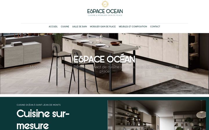 Snimka zaslona za espace-ocean.fr