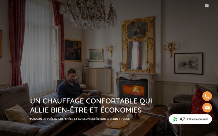 Screenshot von espace-poeles-dijon.fr