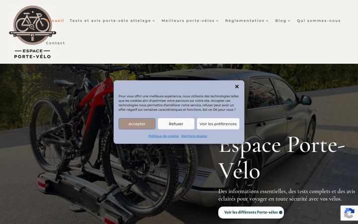 Screenshot von espace-porte-velo.fr