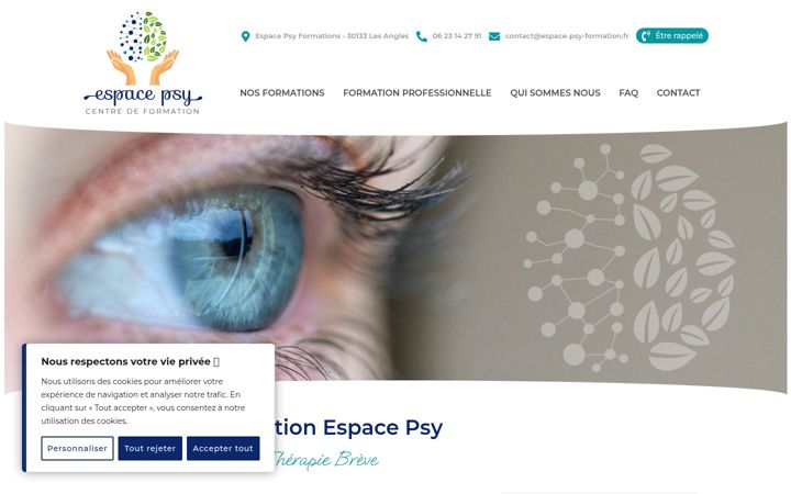 Screenshot von espace-psy-formation.fr