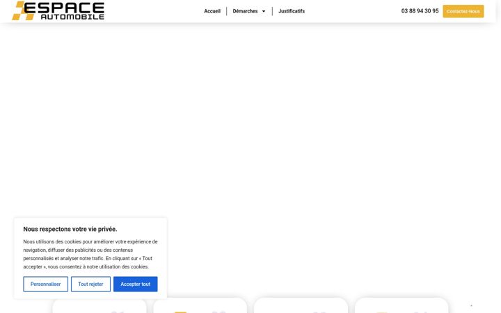Skærmbillede af espaceautomobile.fr