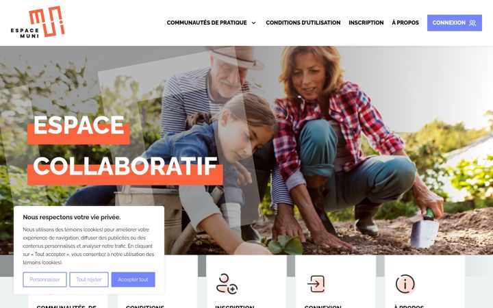 Képernyőkép: espacecollaboratif.org