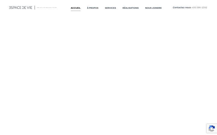 Screenshot of espacedevieatelier.ca