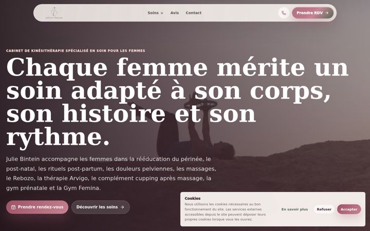 Screenshot of espacefemina.com