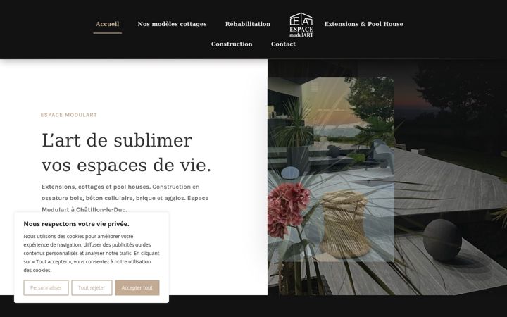 Screenshot di espacemodulart.fr
