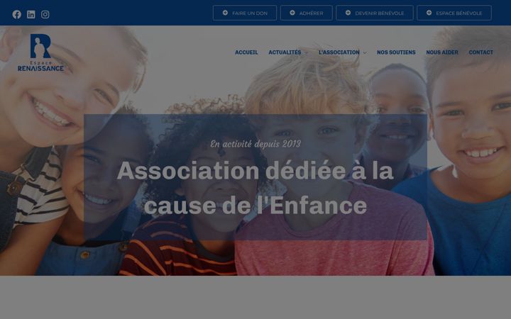 Screenshot di espacerenaissance.fr