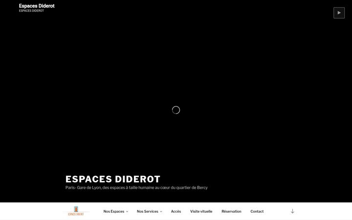 Screenshot di espaces-diderot.fr