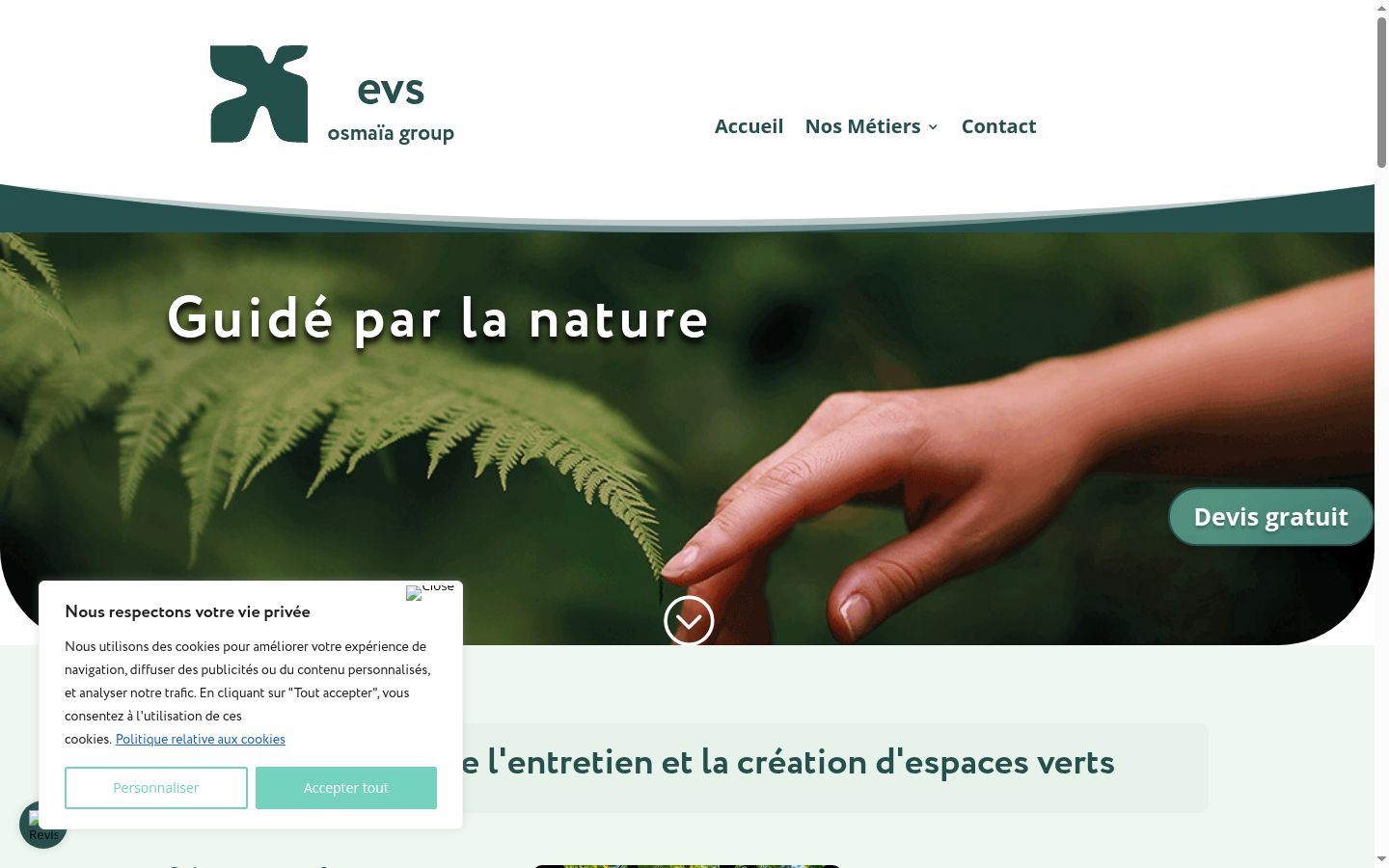 Screenshot tal-banner tal-kunsens muri qabel kwalunkwe interazzjoni