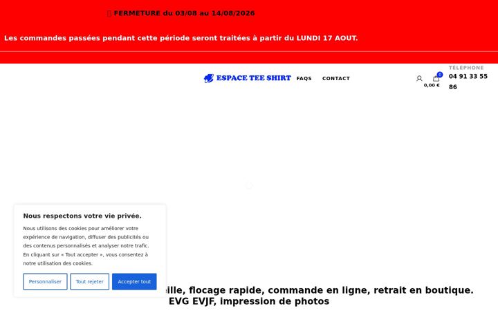 Screenshot di espaceteeshirt.fr