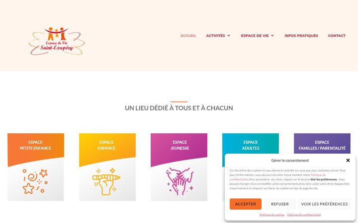 Screenshot di espacevie-hem.fr