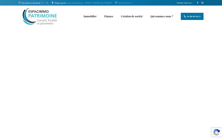Screenshot di espacimmo.fr