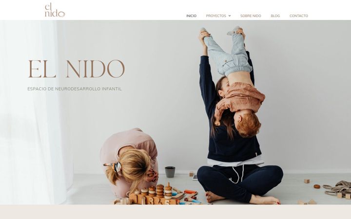 Screenshot ta' espacioelnido.es