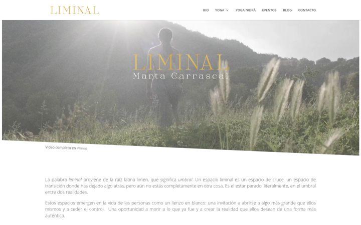 Screenshot του espacioliminal.es