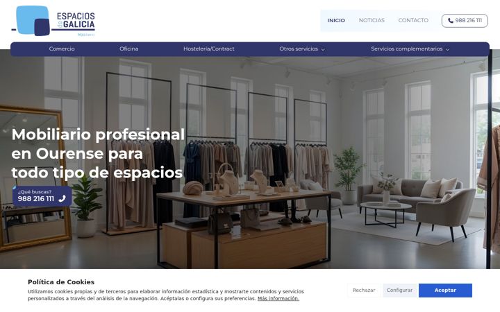 Screenshot ta' espaciosdegalicia.es