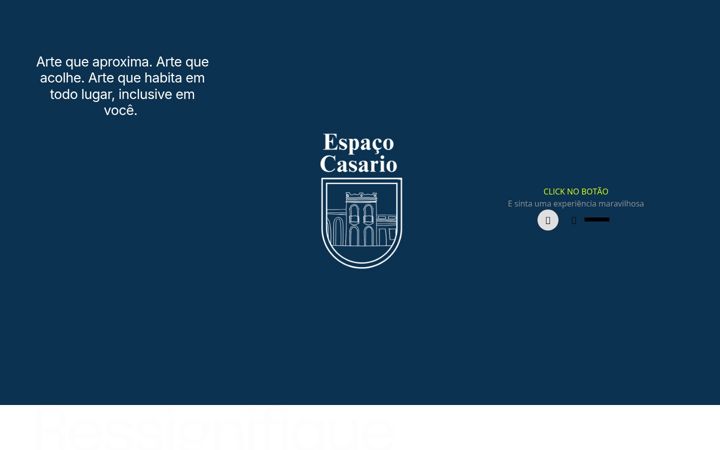 Екранна снимка на espacocasario.com.br