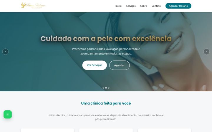 Екранна снимка на espacofabiana.com.br