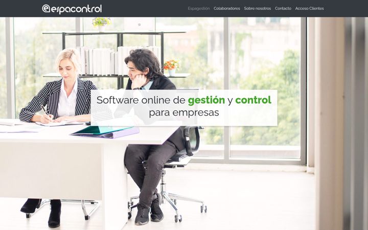Screenshot ta' espacontrol.es