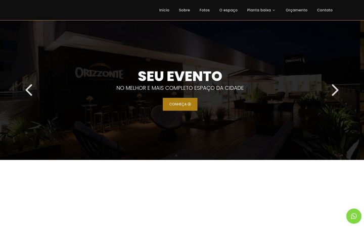 Екранна снимка на espacoorizzonte.com.br