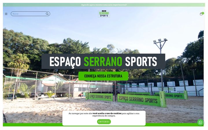 Екранна снимка на espacoserranosports.com.br