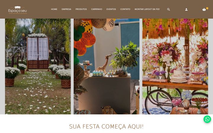 Екранна снимка на espacoseu.com.br