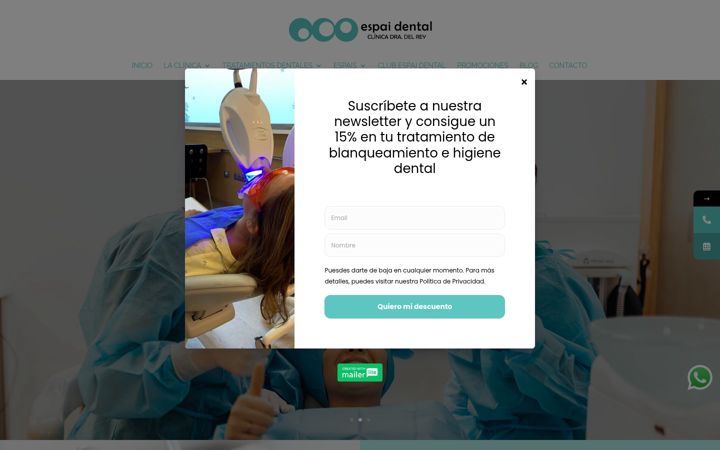 Screenshot ta' espaidental.es