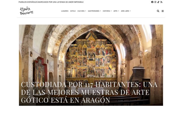 Screenshot of espanafascinante.com