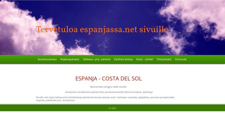 Snímek obrazovky espanjassa.net