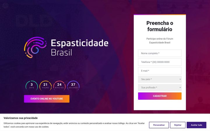 Екранна снимка на espasticidadebrasil.com.br