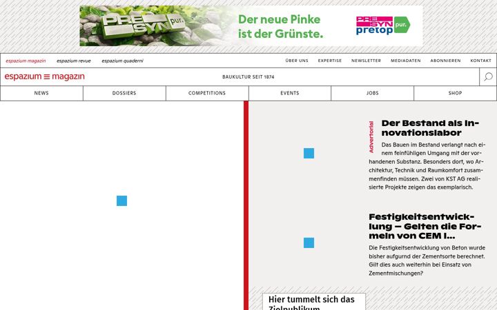 Képernyőkép: espazium.ch