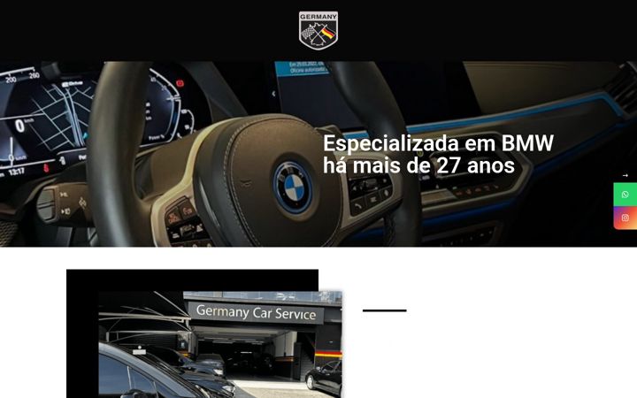 Екранна снимка на especialistaembmw.com.br